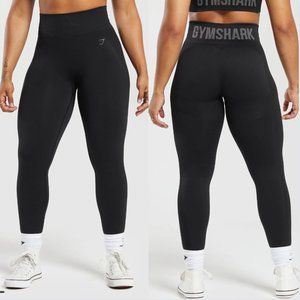 🎉 FINAL PRICE! NWT Gymshark Flex High Waisted Leggings - Black/Charcoal